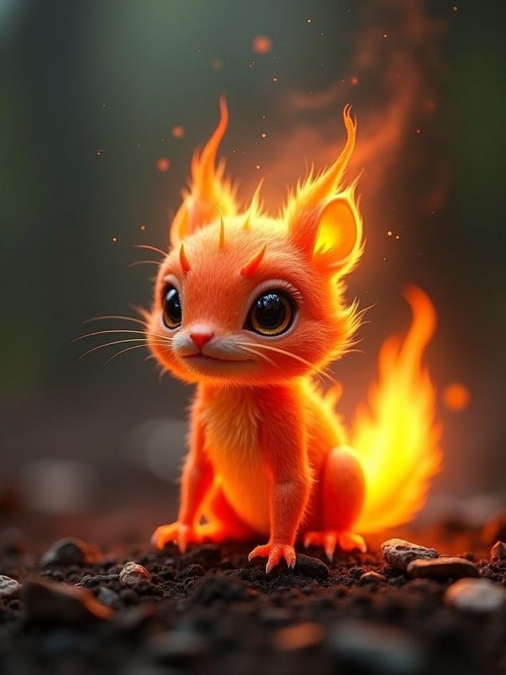 Сказка про колдовство - огонь ведьмы